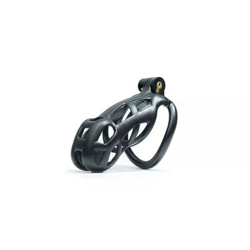 New Upgrade Standard Black Cobra Male Chastity Cage